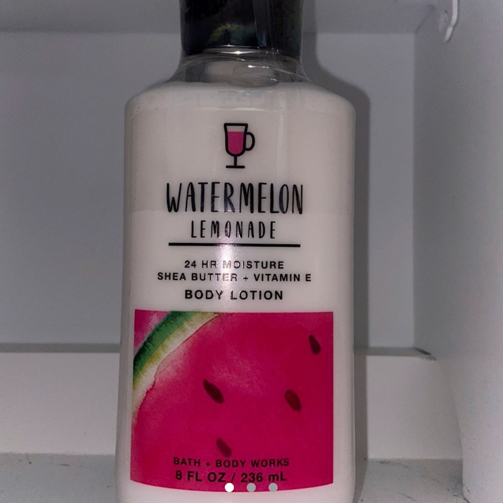 Watermelon lemonade lotion